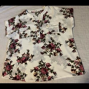 Womens floral top